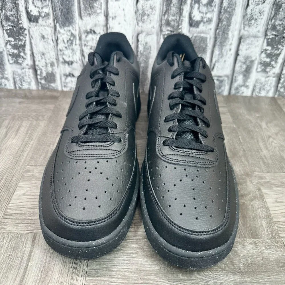 Nike Men's All-Black Low-Top Athletic Sneakers